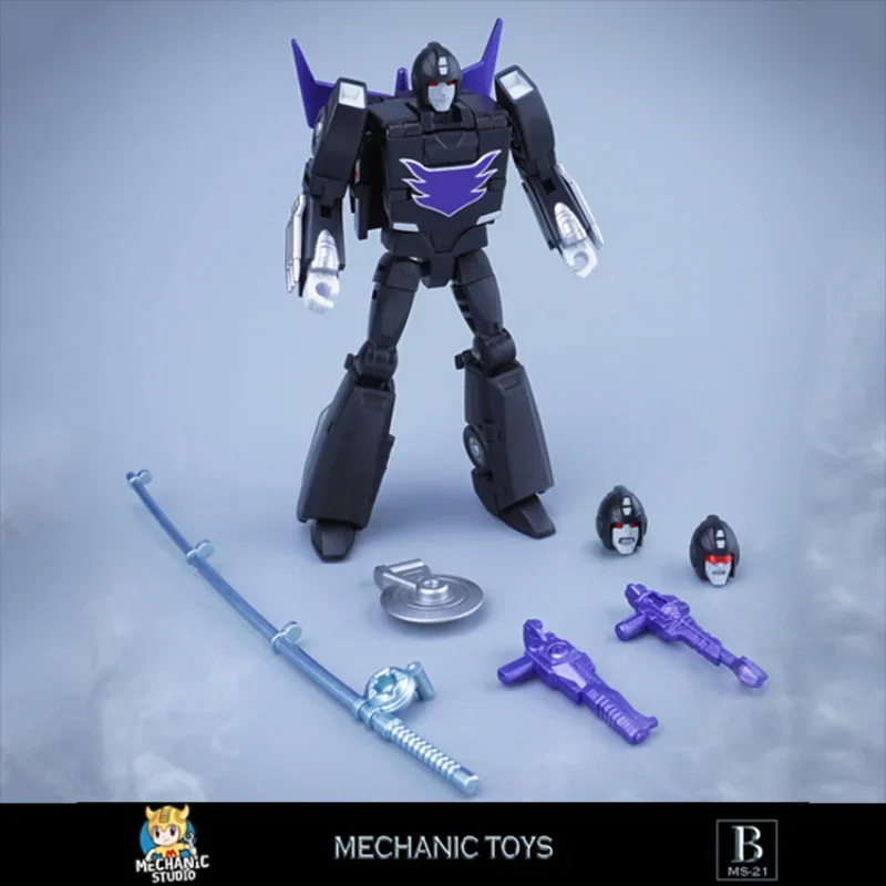 MFT Mechanic Toy MS-21 MS-21A MS-21B Black Hot Rod Flame Walker Generation Version Warriors Pocket War Action Robot Figure Toys