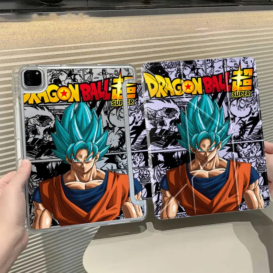 

Dragon Ball G-Gokus Tablet Case For iPad Pro 2025 11th 10th 9th 8th 7th 12.9inch Air 4 5 M3 M2 1 2 M4 11inch Mini 6 7 Y-Fold