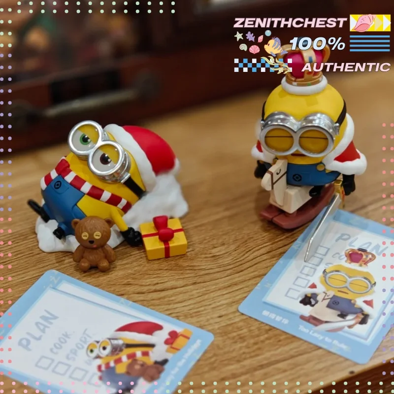 POPMART Minions Lazy Every Day Series Blind Box Figure Premium Collectible Designer Display Exclusive Keepsake Customized