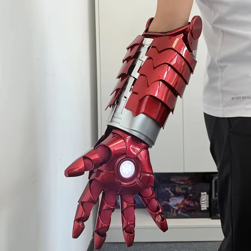 In Stock Spark Studio 1/1 Scale Real Person Wearable Iron Man Mk5 Mecha Arm Voice Control Touch Remote Control Toy Birthday Gift