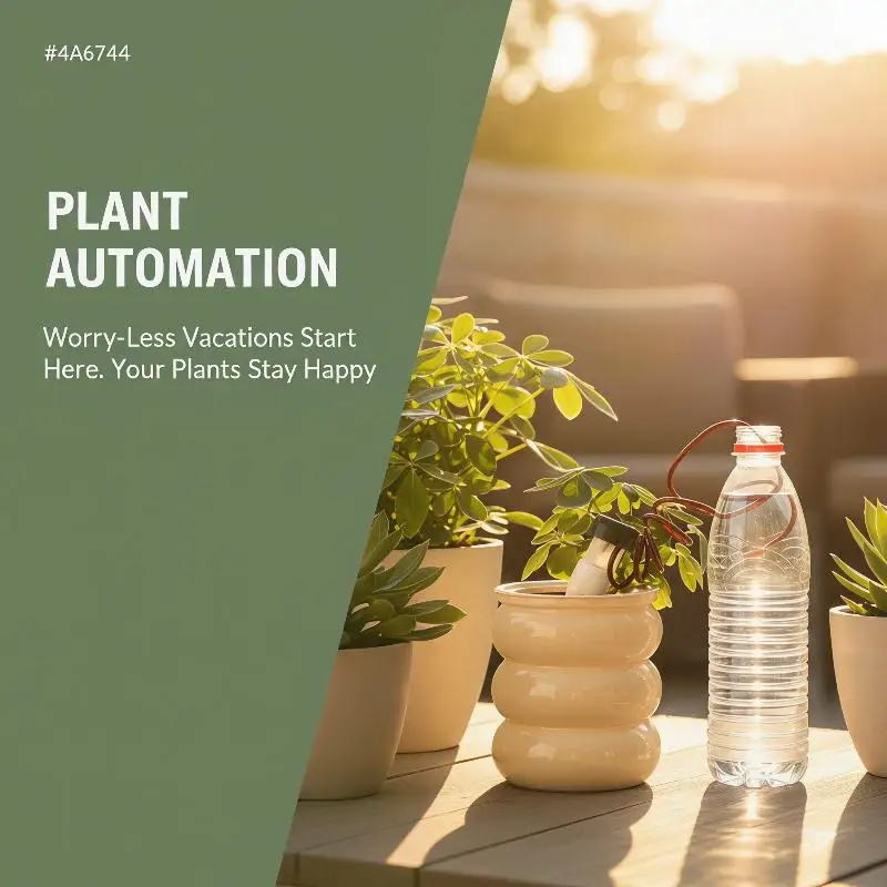 Flower Potted Automatic Watering Irrigation Device Drip Plant Waterer Gardening Tool Ceramic Drip Irrigation Device