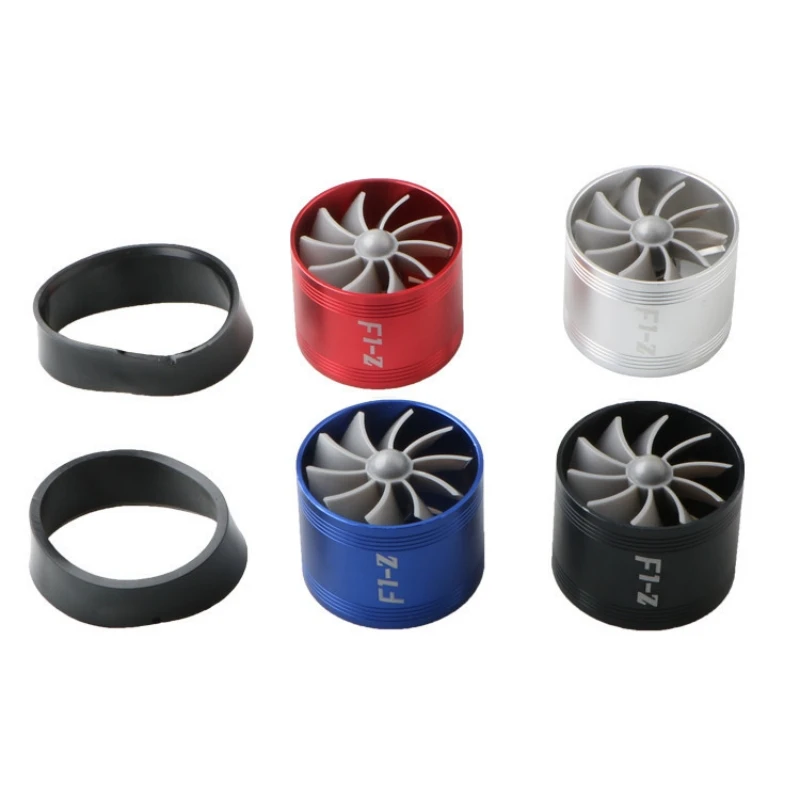 Car Engine Intake Turbo Power Acceleration Single-sided Turbo Power Modified Turbocharger Turbo Fan Air Filter