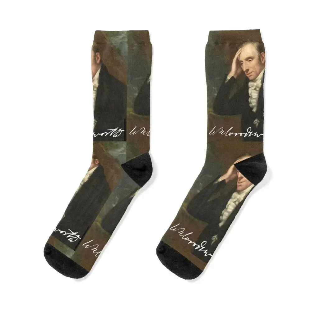 William Wordsworth - Romantic poet Socks hip hop summer Woman Socks Men's