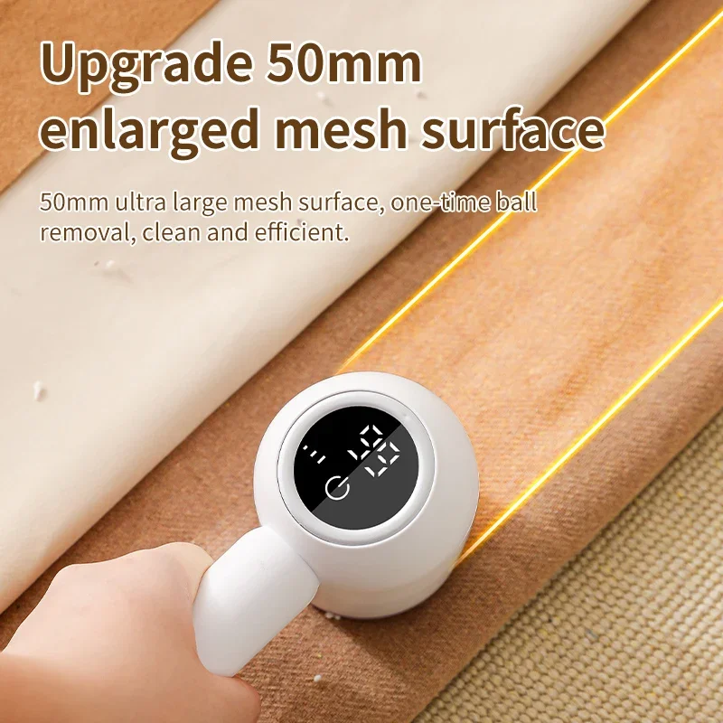 휴대용 스크린 전기 린트 리무버, 디지털 디스플레이, 충전식 가정용 의류, 스웨터 소파 의류, 원단 면도기