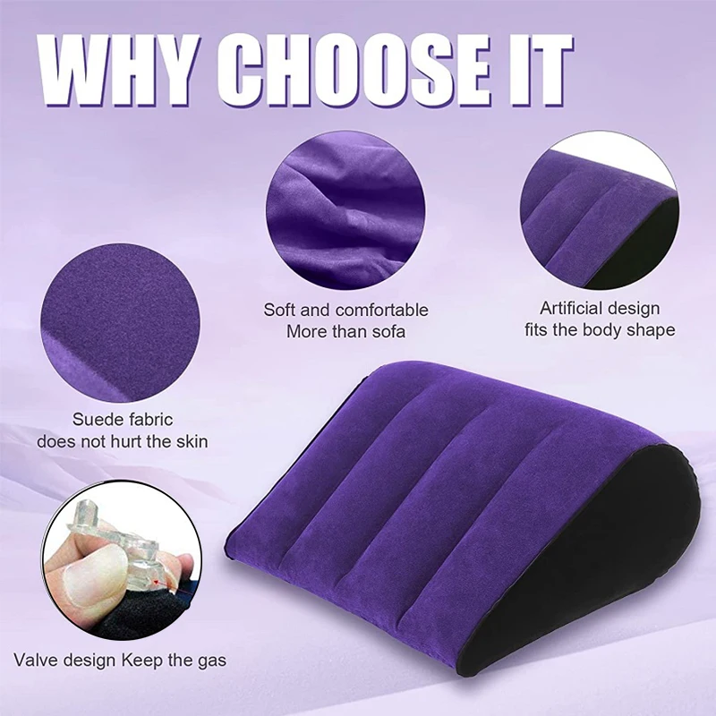 Inflatable Sex Aid Pillow Set Love Positions Support Cushione Sex Erotic Sofa Adult Games Sex Toys Kits Pillows For Couples