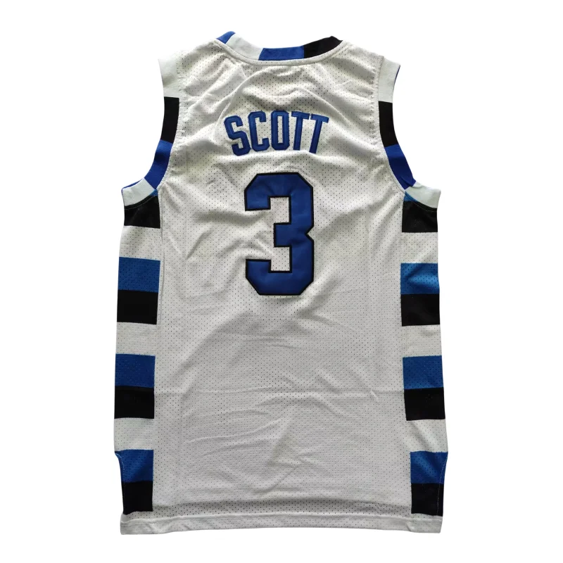 Men One Tree Hill Nathan Scott 23#3# Ravens Basketball Jersey Stitched Sport Movie Jersey maillot