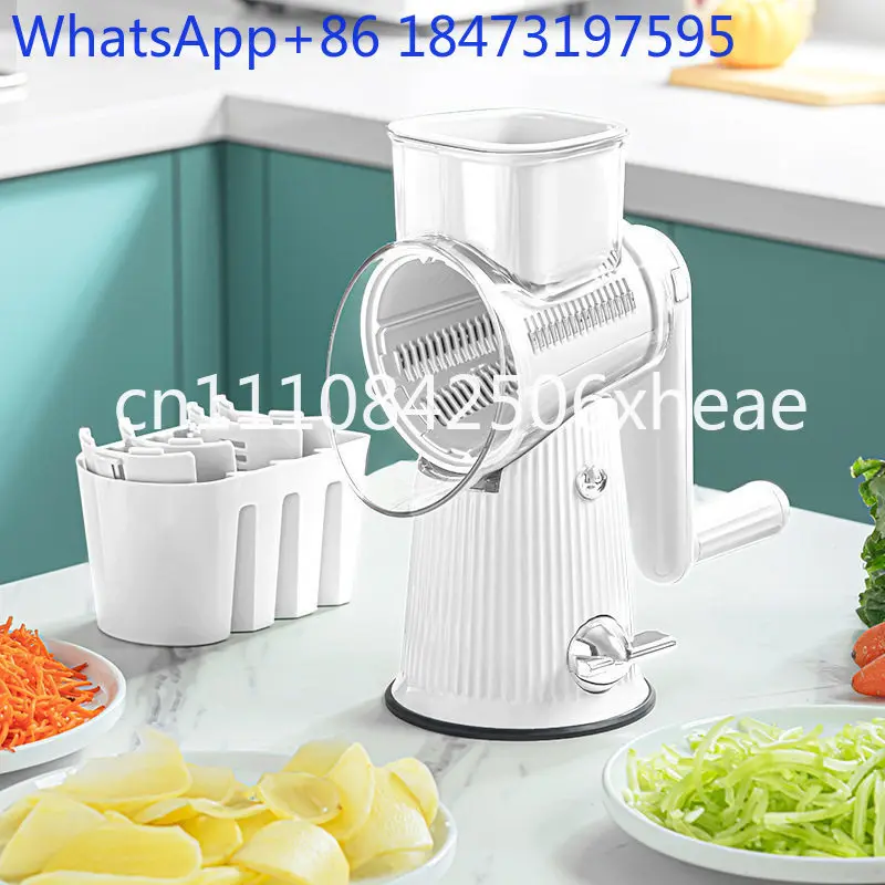 

Roller slicer Slicer, wiping and shredding planer Multifunctional vegetable cutter