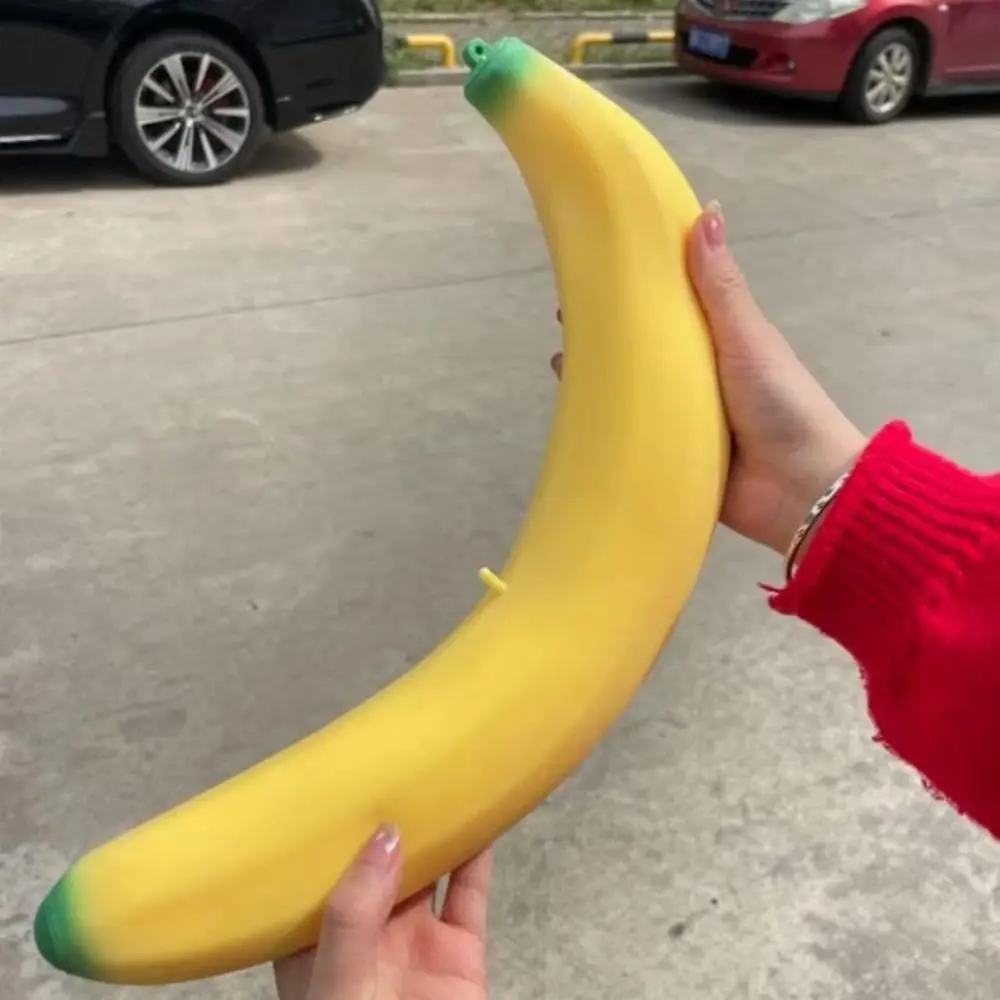 Release Hand Giant Banana Squeeze Relax Gift Sensory Simulated Banana Vent 45cm Elastic Slow Rebound Sensory Play