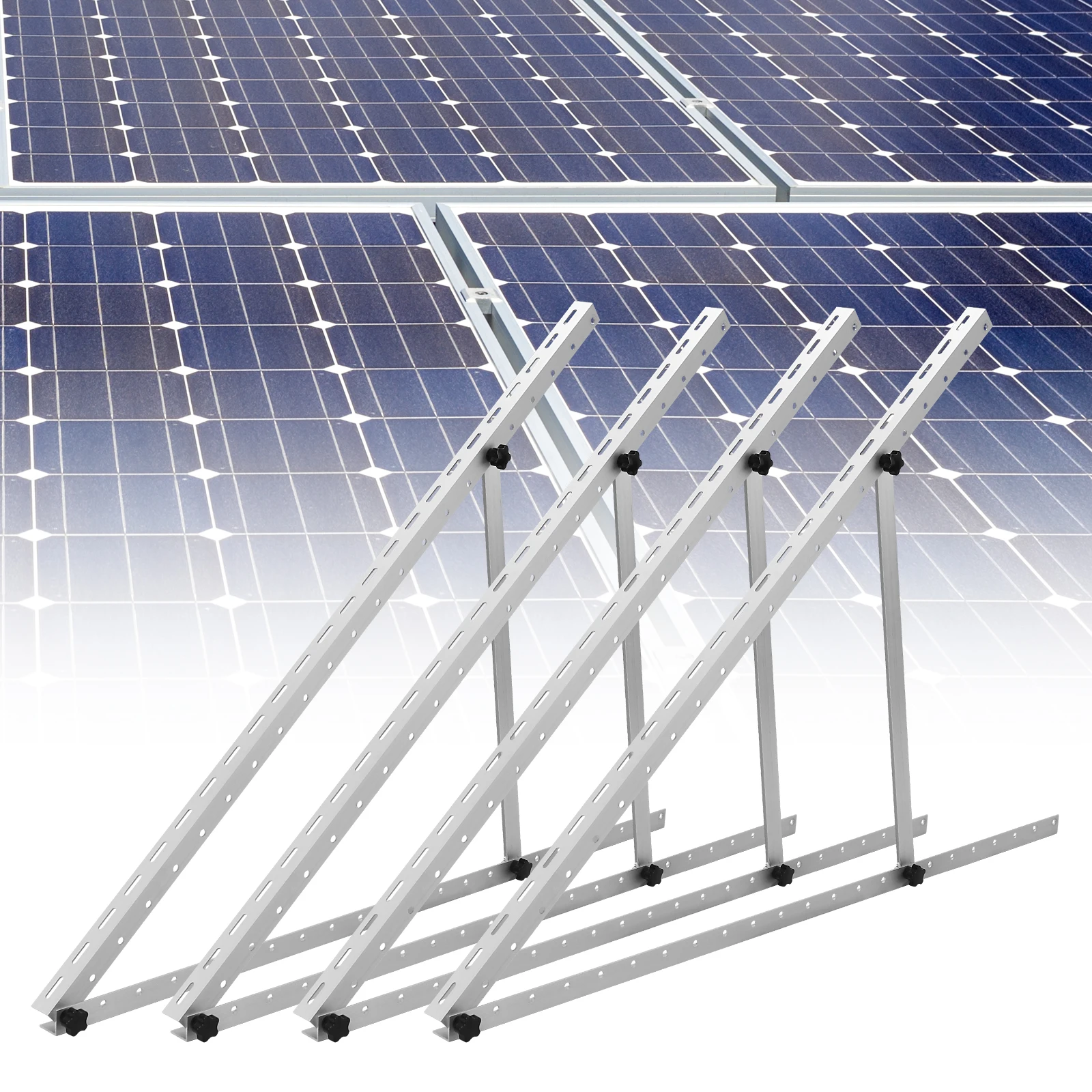 

Rvpozwer Solar Cell Monocrystalline Solar Panel Mounting Set