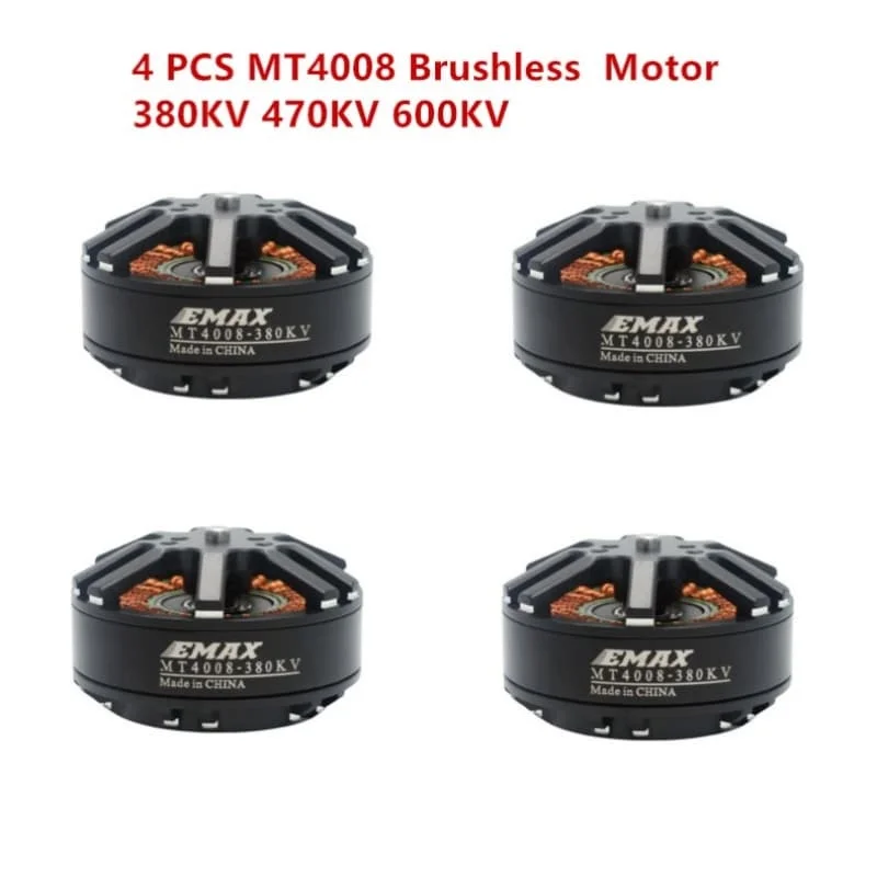 4 Stück Original EMAX MT4008 340KV Motor 6S Lipo für DIY FPV Drohne Radstand 800-960mm Multirotor