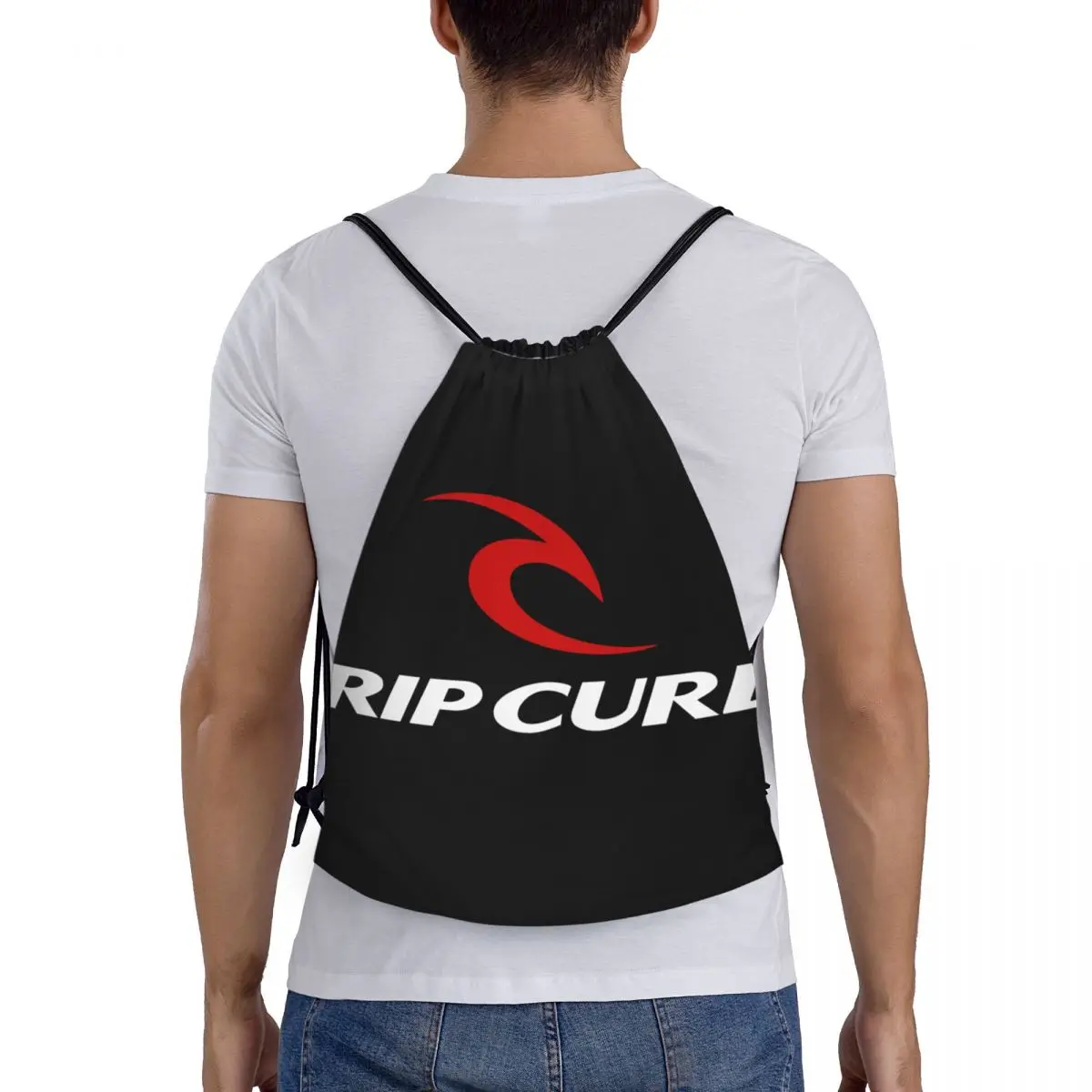 Rip Curl Multifunktions tragbare Kordel zug Taschen Sporttasche Bücher tasche