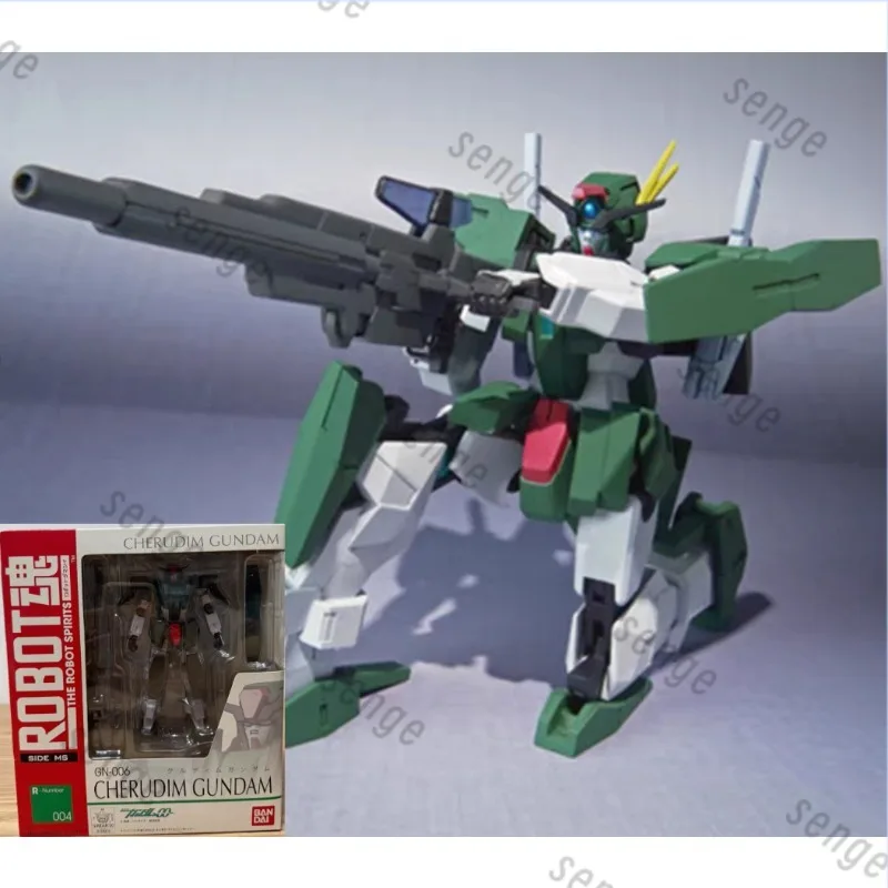

[Genuine in stock] Bandai ROBOT Soul Cherudim Gundam Gundam 00 movable figures finished models sniper type gifts toys ornaments