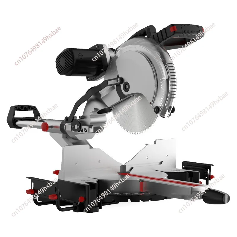 Multifunctional 12inch Drawbar Cutter Stainless Steel Aluminum Alloy Miter Saw Push Pull Saw Woodworking Saw With Infrared Laser