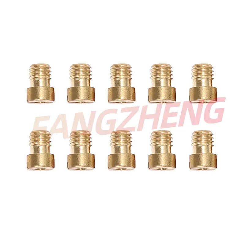 10pcs Main Jet M6 6mm #50-182 For Dellorto Carburetor PHNL/PHVA/PHBH/PHBL/PHBN/PHVB/PHBG Carb Injector Nozzle image 2