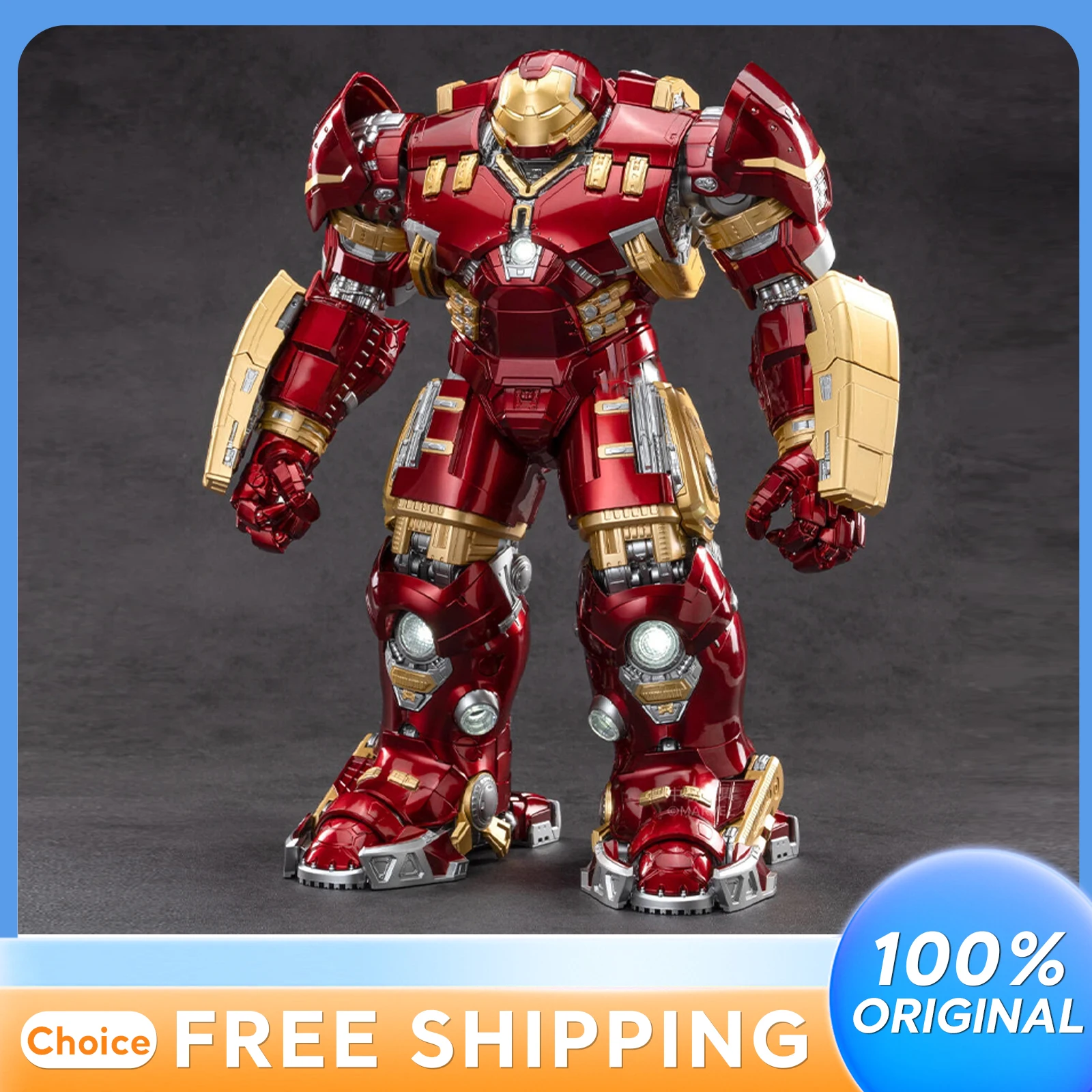 

Iron Man Hulkbuster 1/7 Scale Anime Action Figure Mark Hulkooster Armor MK44 Saga Assembly Model Toy Collection Gift