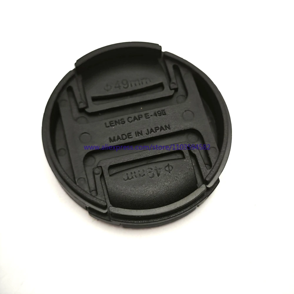 NEW  43-82 Lens Cap 43mm 49mm 52mm 55mm 58mm 62mm 67mm 72mm 77mm 82mm Snap on Front Cover Protection For Canon Camera Part