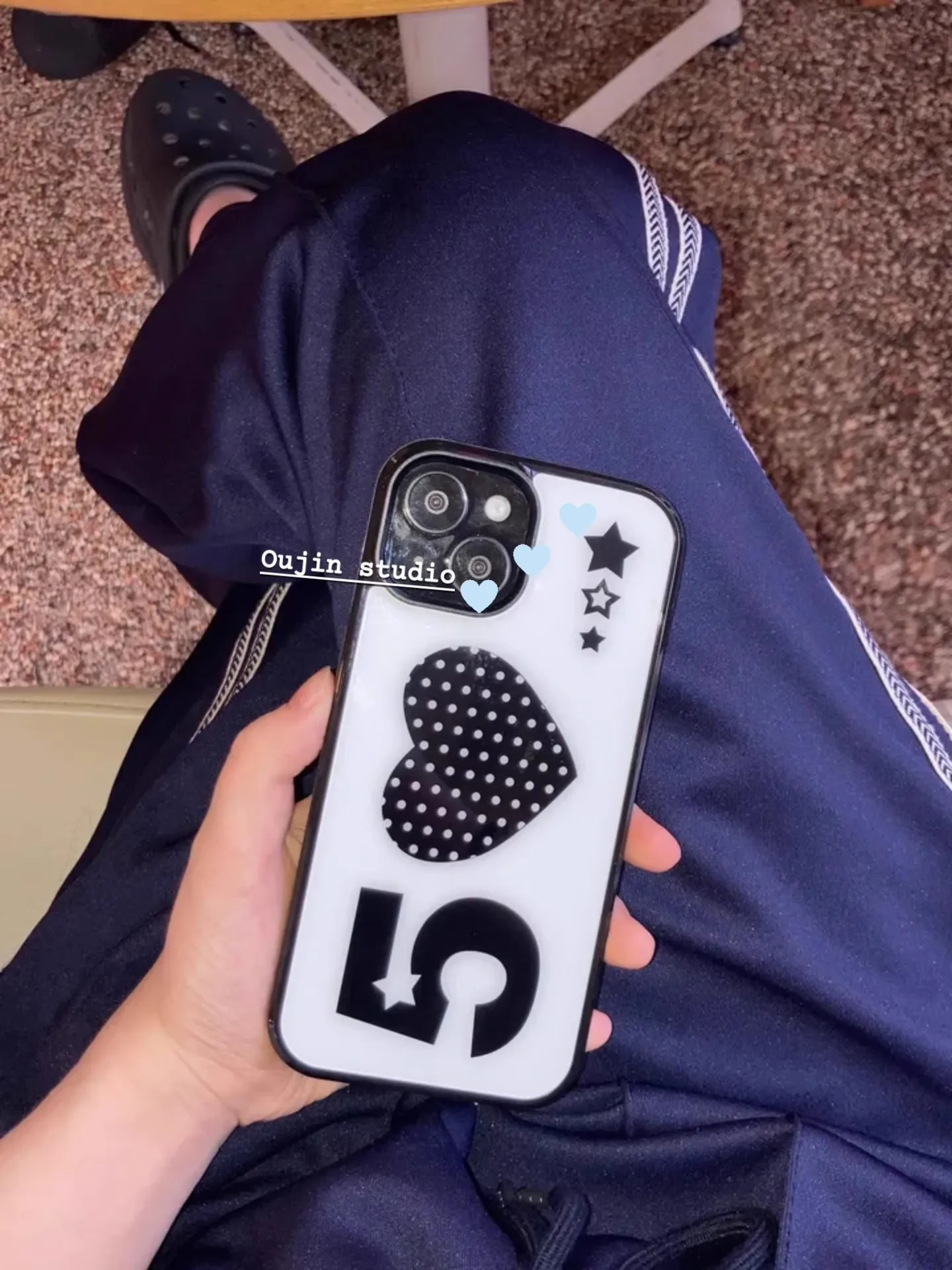 الكورية Ins تصميم ريترو البولكا نقطة الحب ستار قضية الهاتف آيفون 16 E برو ماكس 15 14 13 12 11 Xr XsMax 7 8 زائد مكافحة الإسقاط غطاء