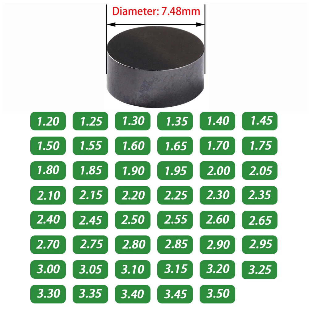 

Motorcycle 7.48mm Adjustable Valve Shim For Suzuki GSF1250S DL650 V-Strom AN650 Burgman SV650S SV650 RF900 GSX650F 1994-08 2009