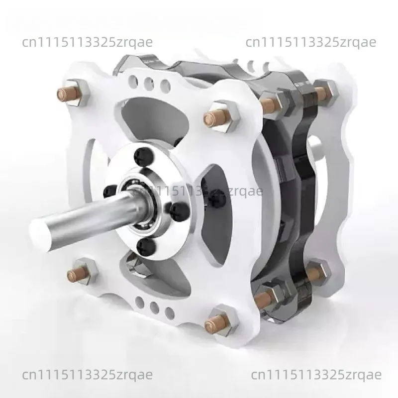 1000W High-power DIY Disc Permanent Magnet Ironless Generator Low Speed High Efficiency Wind and Hydraulic Free Energy 1-20A