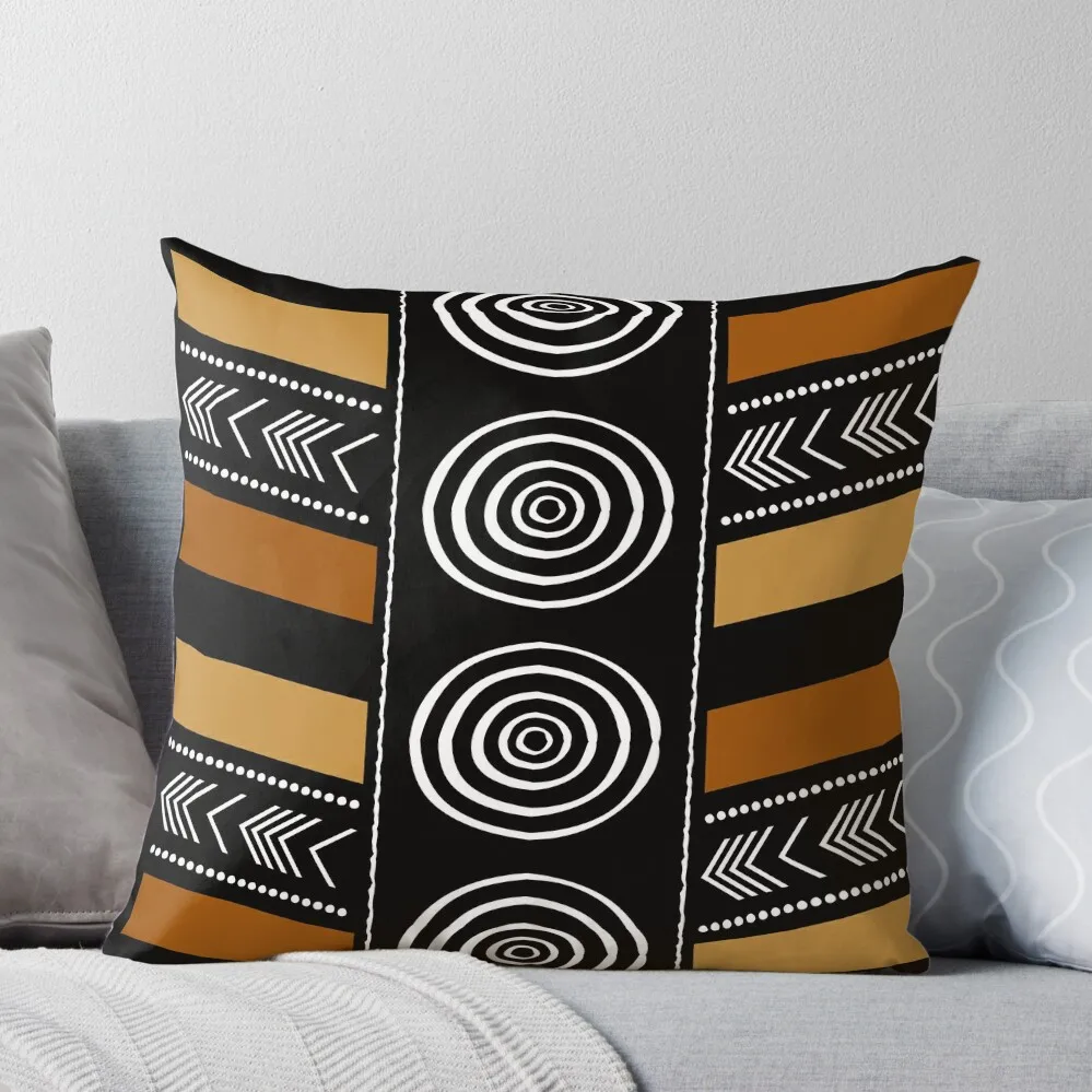 

African Mud Cloth Artwork Throw Pillow autumn pillowcase Decorative pillow case ornamental pillows for living room Sofas Covers