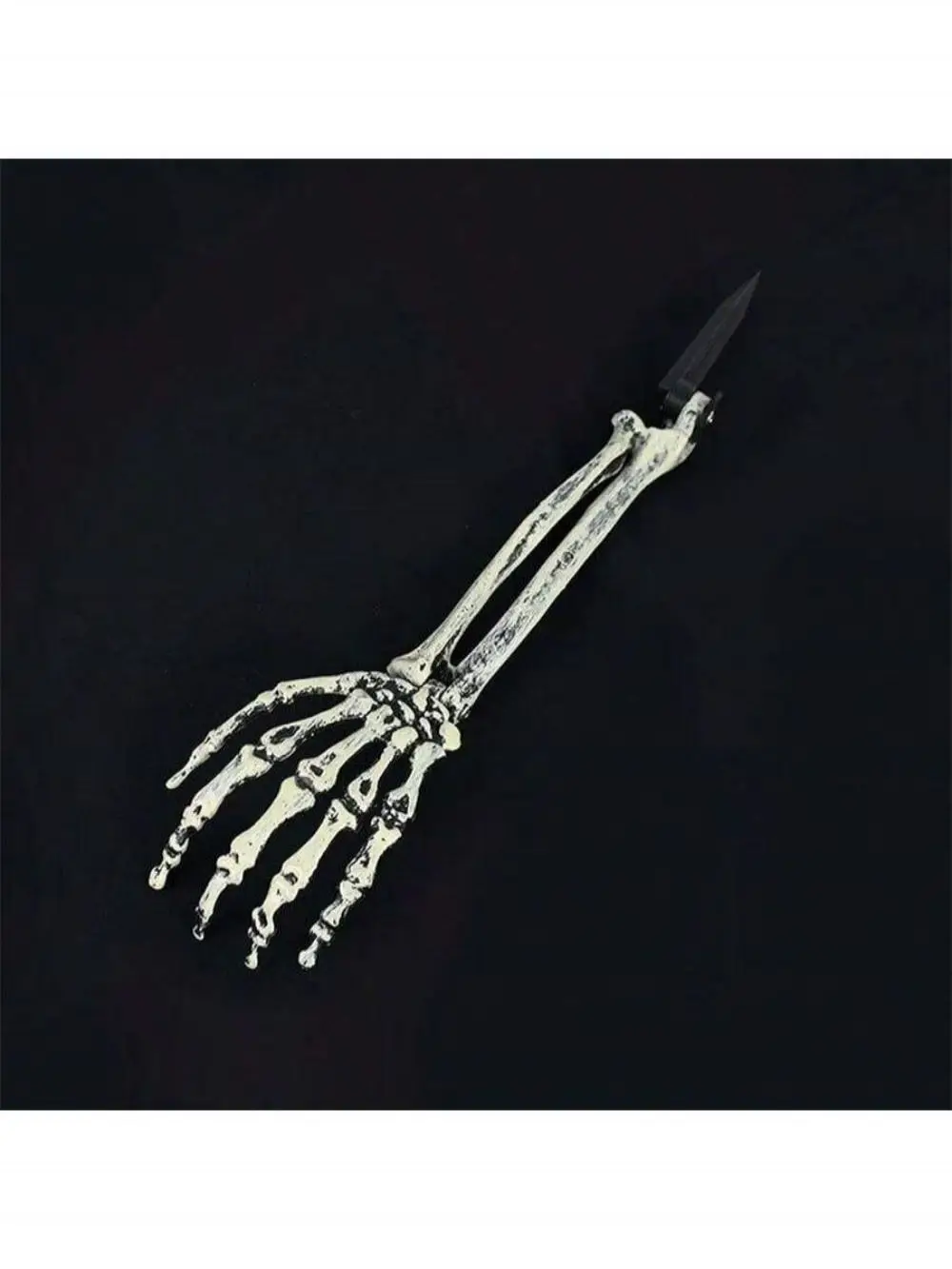 1pair Halloween Skeleton Arm Halloween Decoration Skeleton Hand Arm for Indoor Outdoor Lawn Yard Decoration