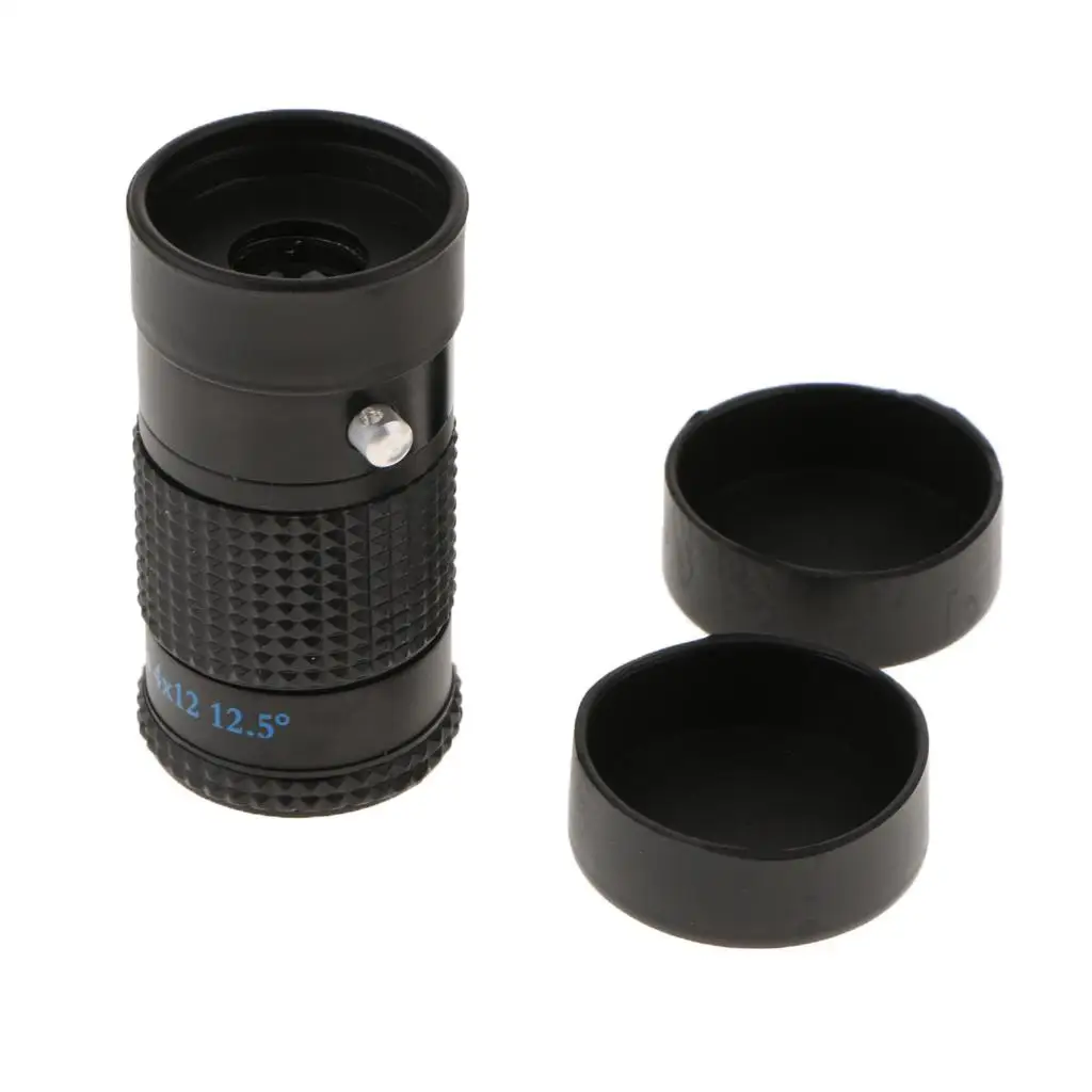 

Extra Short Focus Monocular 4x12 Mini Telescopic Typoscope Lightweight Telescope High Power for Sporting Events