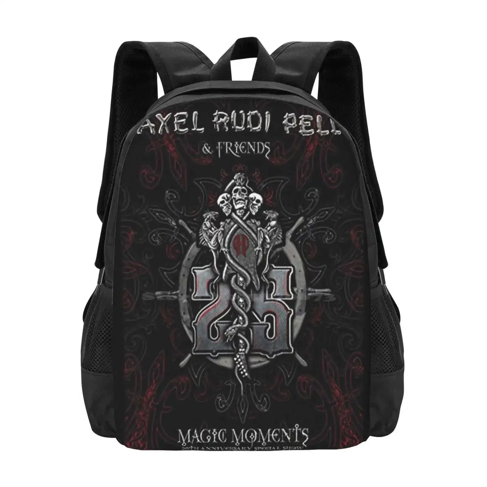 

Axl01 Between The Walls Hot Sale Schoolbag Backpack Fashion Bags Band Song Lejen Axel Rudi Pell Hard Heavy Metal Germany Guitar