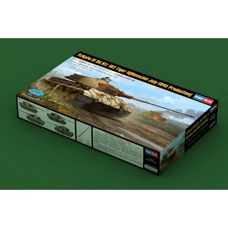 HOBBYBOSS 84533 1/35 Pz.Kpfw.VI Sd.Kfz.182 King Tiger (Henschel July-1945) - Assemble Scale Model Kit