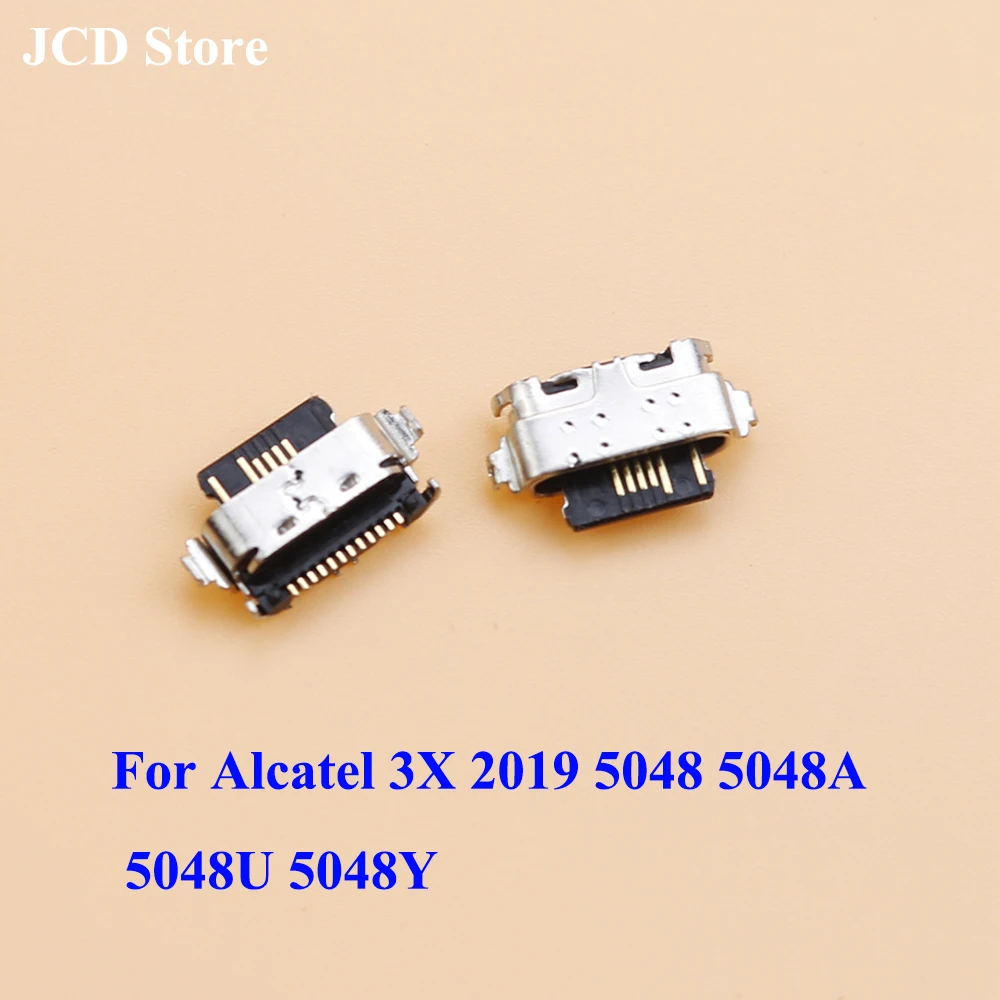 5/10/20/50PCS For Alcatel 3X 2019 5061 5061A 5048 5086 5086Y Type-C USB Charging Port Dock Plug Charger Connector