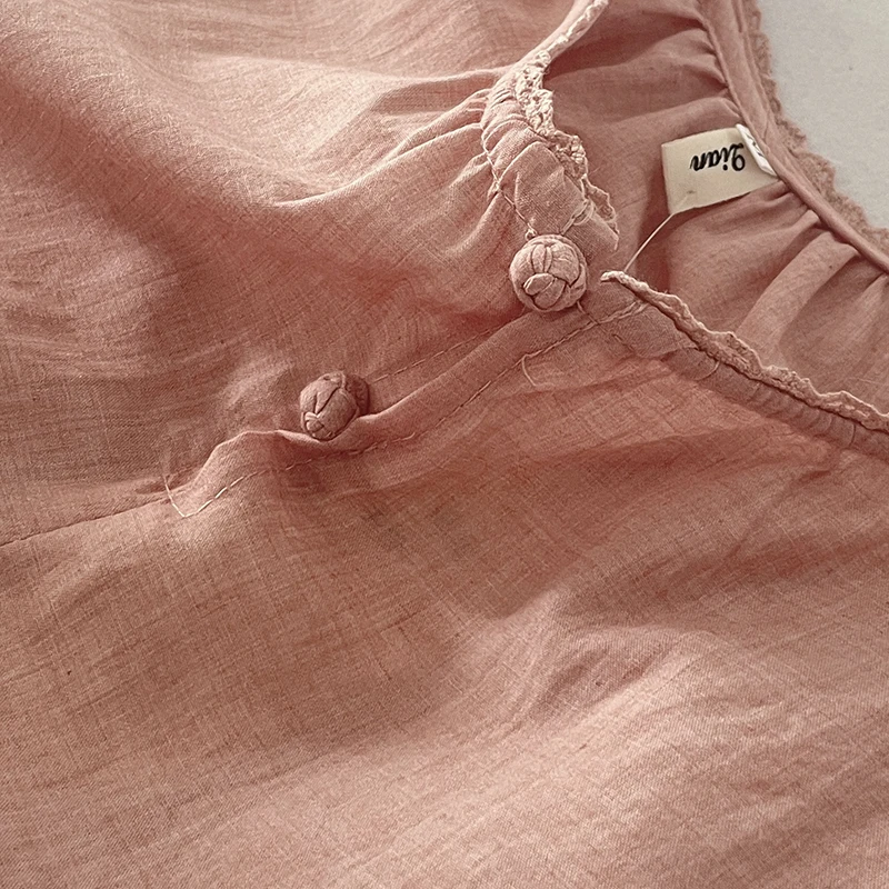 여성 코튼 린넨 라미 드레스 2025 봄 여름 새로운 느슨한 롱 드레스 캐주얼 streetwear Boho