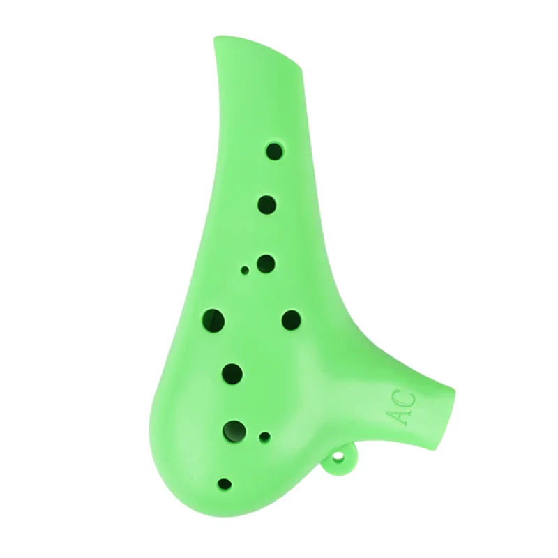 12 Hole Alto C Key Ocarina ABS Resin Washable Okarina Good Toughness Dullpolish Flute Music Instrument FOR Students or Beginners