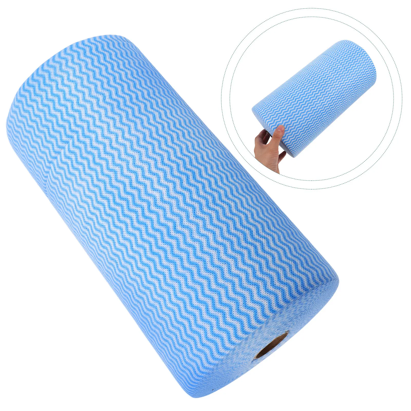 

Рулон одноразовых кухонных полотенец: супервпитывающие, мягкие, толстые, с перфорацией, удобные для уборки на кухне и в ванной