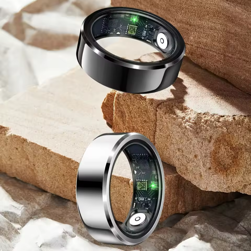 Couple Smart Ring - Bluetooth Sync, Health & Sleep Monitoring