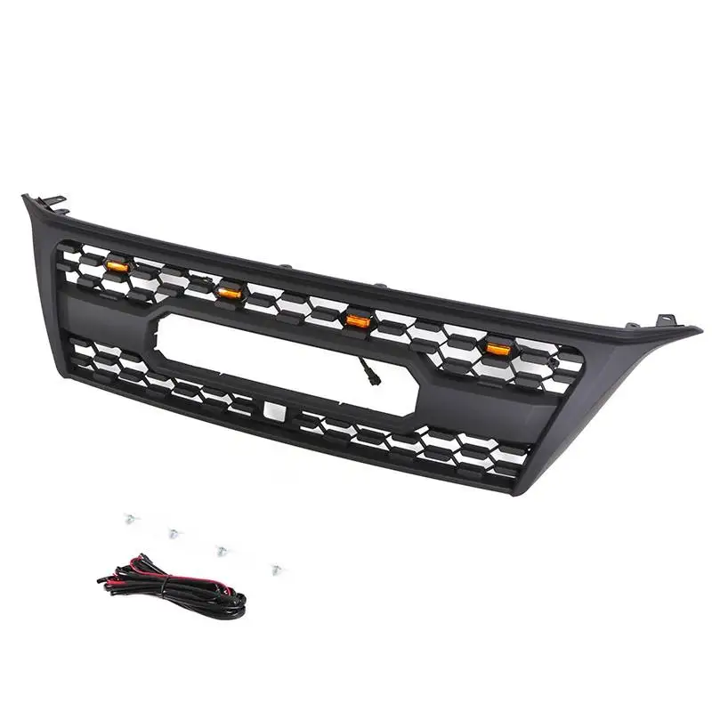 Body parts Car front bumper grill for Lexus GX470 Grille with light DRL 2010-2013 GX 470  kit