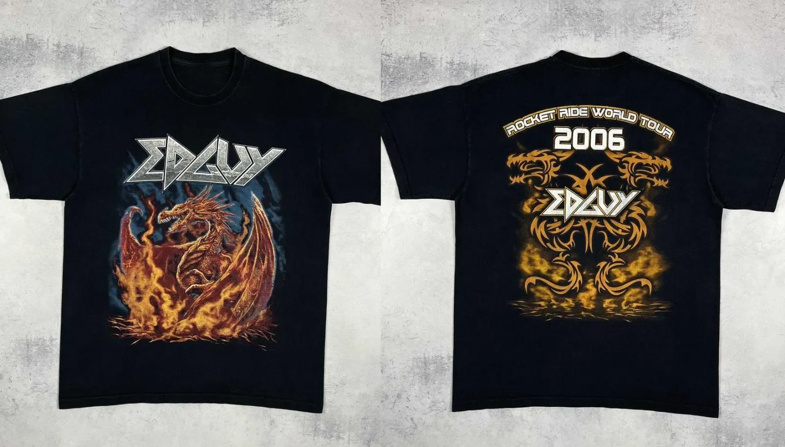 Edguy Band Rocket Ride Tour 2006 T-shirt S to 5XL 2F1908