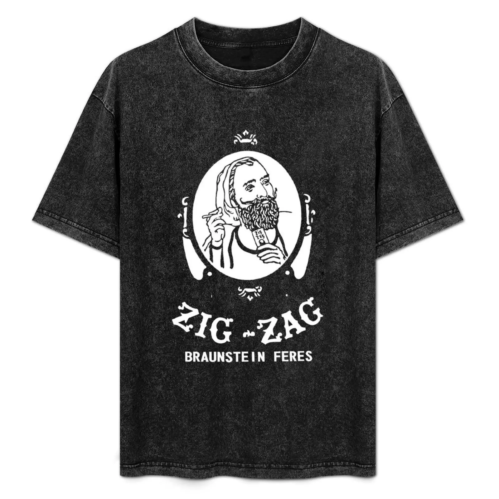 

Zig Zag Stoner T-Shirt Casual Work Wear T-Shirt