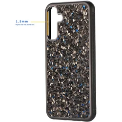 Custodia antiscivolo Cover in vera fibra di carbonio forgiata per Samsung Galaxy A55 A54 5G Custodia morbida in TPU per Samsung Galaxy A14 A15 4G 5G