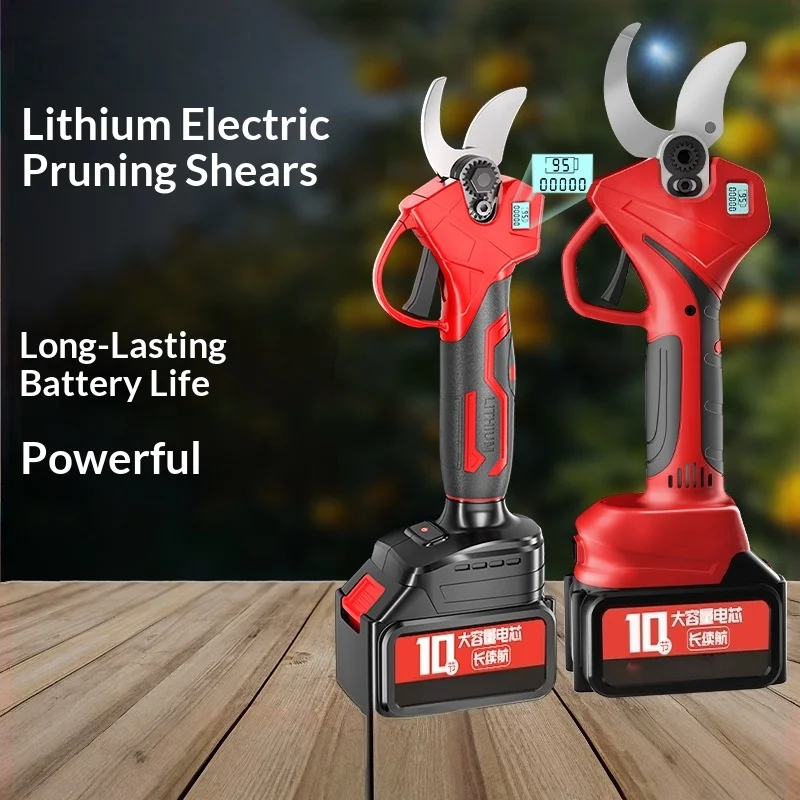 

Lithium Battery Pruning Shears For Garden Fruit Branches Powerful Electric Shears Tijeras De Podar Forbici Potatura Batteria가위