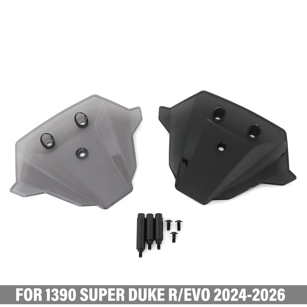 Motorcycle Windshield Front Fairing Windscreen For 1390 Super Duke R 2024-2026 Wind Deflector Protector Cover Screen Accessories