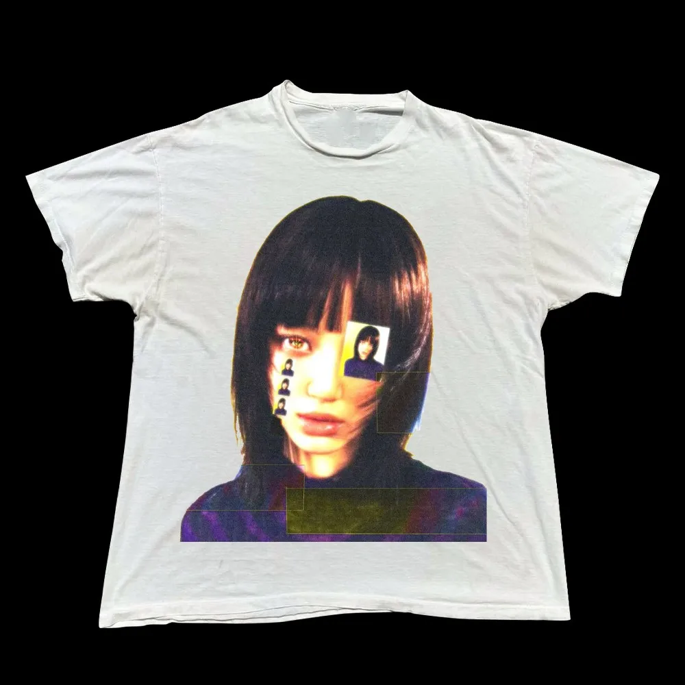 Y2K Retro Gedruckt Kurzarm Harajuku High-street-Stil T-shirt Rundhals Hochwertige Top Nische Kreative Design Top Unisex