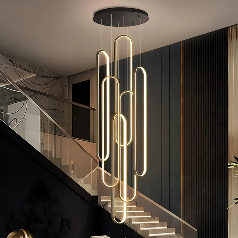 

Nordic home decor dining room Pendant lamp lights indoor lighting stair lamp hanging light chandelier lamps for living room