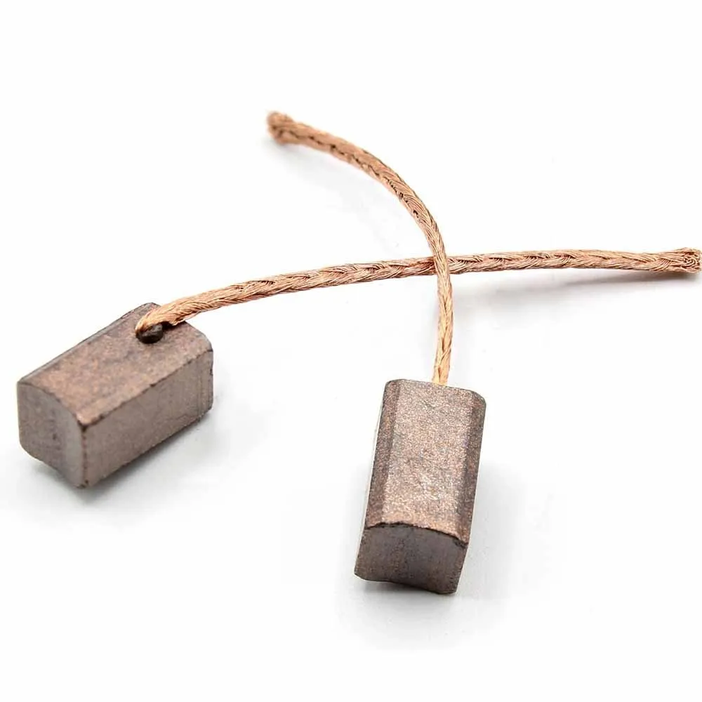 On Sale Top-quality Best 8pcs Additional Water Pump Air Conditioning Fan Bronze Carbons Carbon Brushes 6x6x10mm