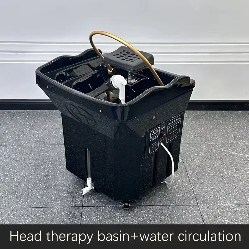 

Northern Europe Portable Japanese Comfort Head Spa Pool Spa Thai Massage Shampoo Water Bed with Steam Equipment Hair Salo