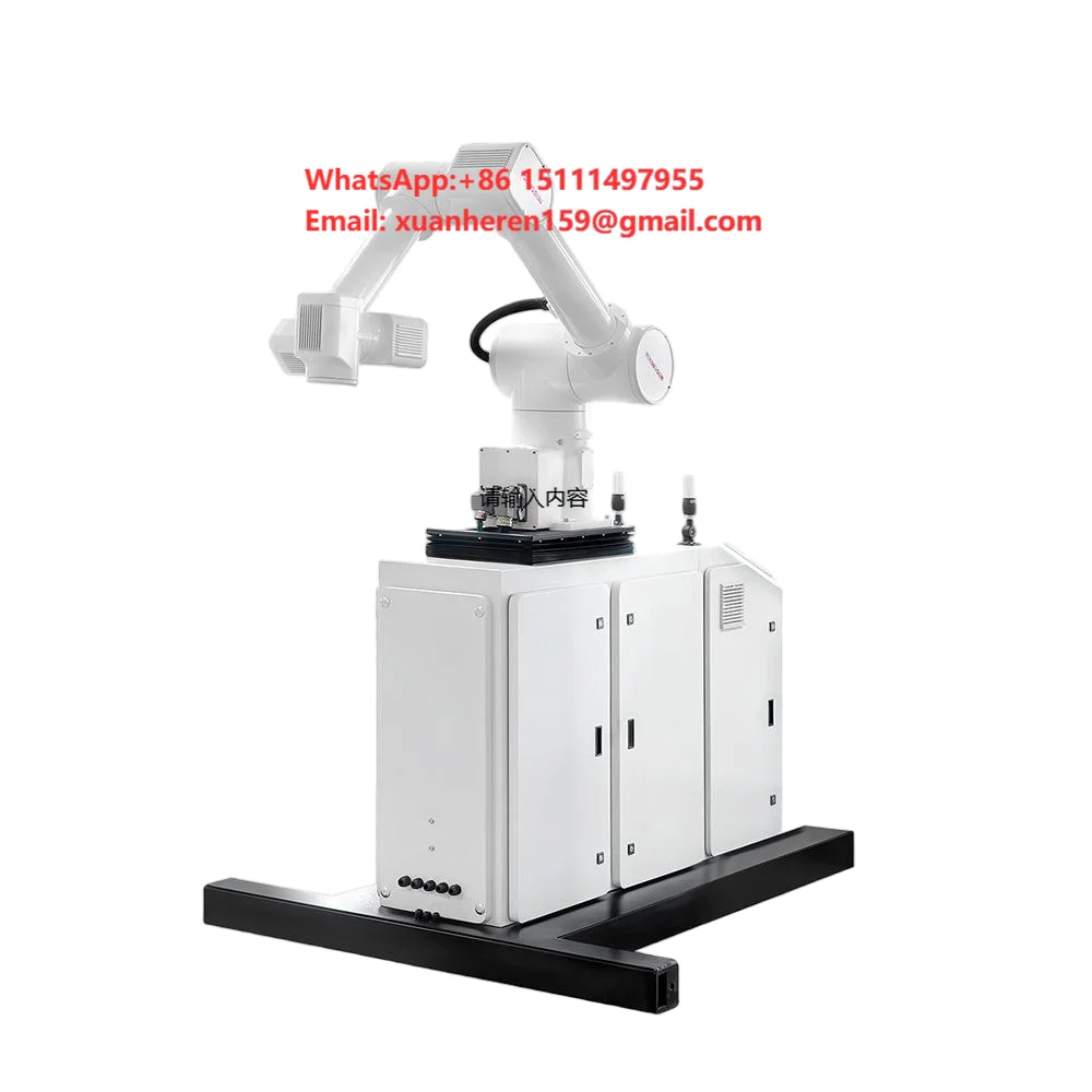 Collaborative Palletizing Robot Motor Speed Control Stainless Steel Gripping Arm Customizable for Carton Stacking YSR-6-20-F