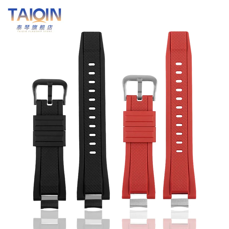 Modified Waterproof Resin Silicone Watch strap For Casio G-SHOCK MTG-B3000 Watch Band Quick Release MTGB3000 Men Strap Bracelet