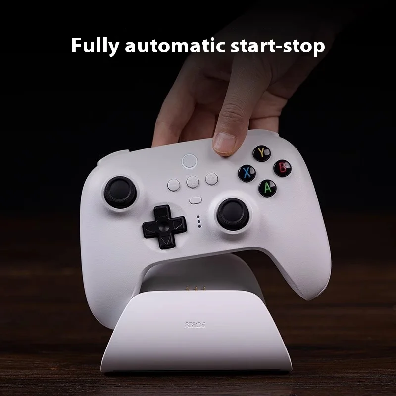 8bitdo - A nuovissimo Controller di gioco con effetto Hall Wireless 2.4g con Dock di ricarica per Pc/Windows 10/11/Steam/Android