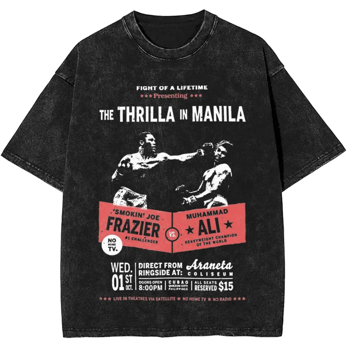 Футболка с коротким рукавом для мужчин и женщин Alis против фраза триллы в Маниле, уличная одежда в стиле хип-хоп