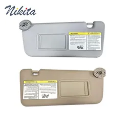 Visera para el lado izquierdo y derecho del conductor, para el pasajero Side74320-42420-B0, para Toyota RAV4, gris y Beige, 2004, 2005