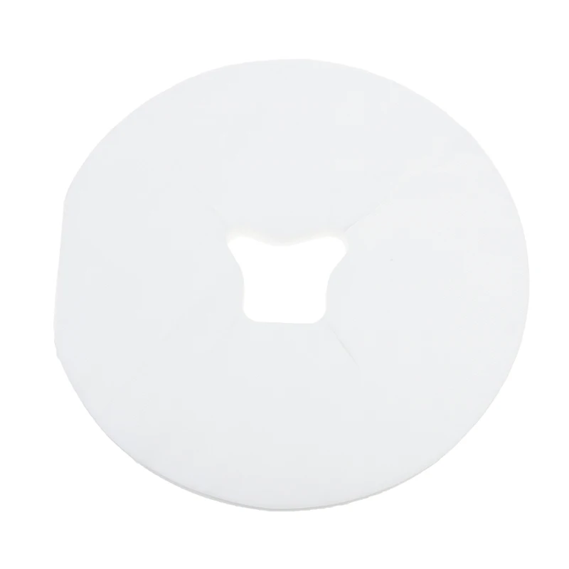 100Pcs disposable face rest sheets headrest cradle covers for massage bed white