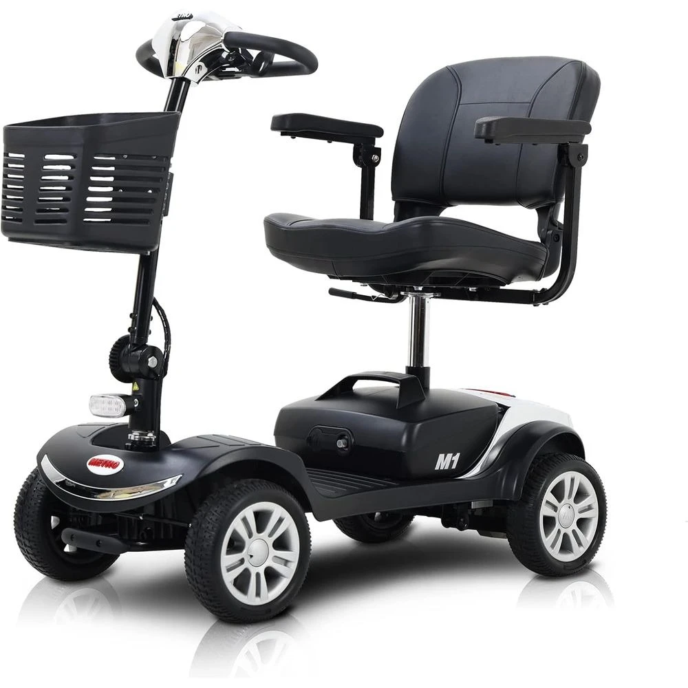 

Самокат Metro Mobility для пожилых людей, 4-колесные складные моторизованные самокаты для путешествий, инвалидная коляска с электроприводом, по индивидуальному заказу